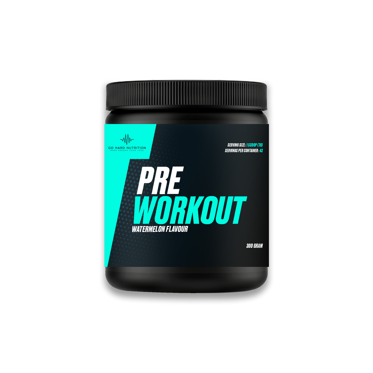 Pre-workout - Watermelon - 300G — Go Hard Nutrition